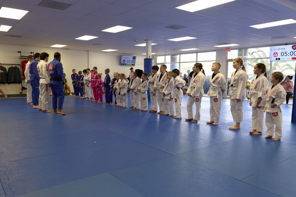 Kids Class BJJ Self-defense Near me Gracie Barra