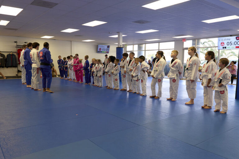 Kids Class BJJ Self-defense Near me Gracie Barra